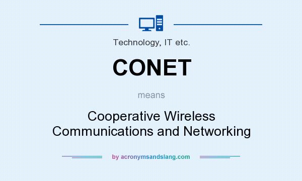 What does CONET mean? It stands for Cooperative Wireless Communications and Networking
