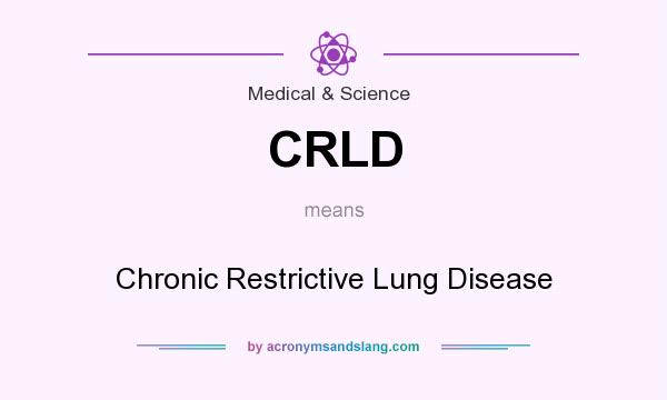 What does CRLD mean? It stands for Chronic Restrictive Lung Disease