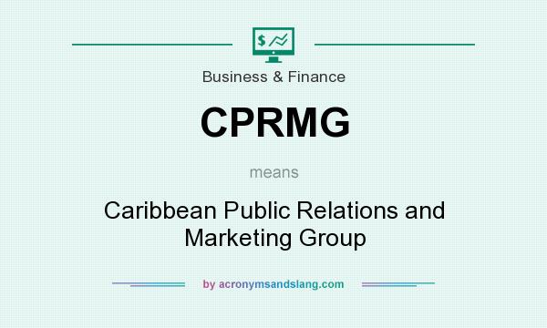 What does CPRMG mean? It stands for Caribbean Public Relations and Marketing Group