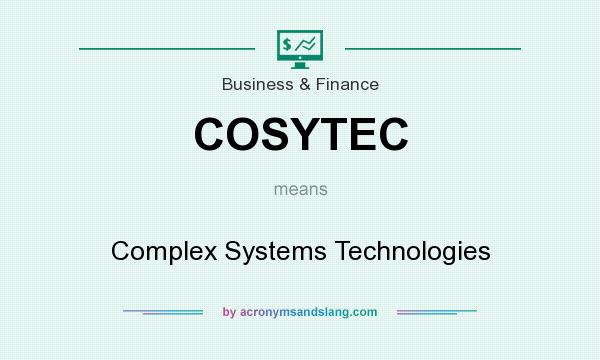 What does COSYTEC mean? It stands for Complex Systems Technologies