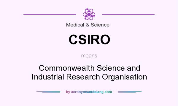 What does CSIRO mean? It stands for Commonwealth Science and Industrial Research Organisation