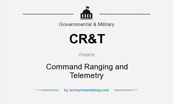 What does CR&T mean? It stands for Command Ranging and Telemetry
