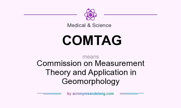 What does COMTAG mean? It stands for Commission on Measurement Theory and Application in Geomorphology