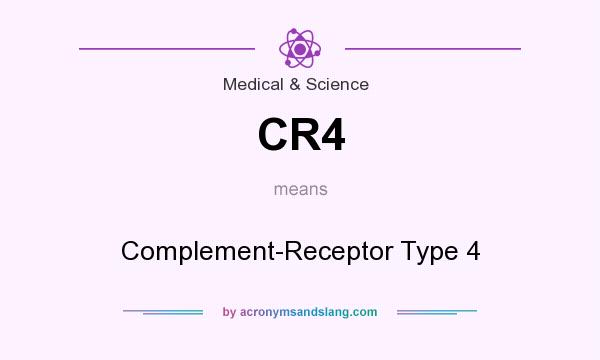 What does CR4 mean? It stands for Complement-Receptor Type 4
