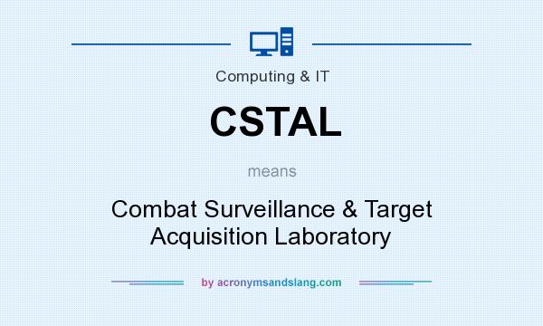 What does CSTAL mean? It stands for Combat Surveillance & Target Acquisition Laboratory