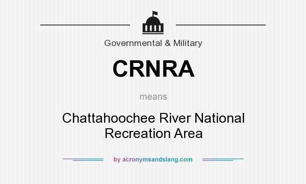 What does CRNRA mean? It stands for Chattahoochee River National Recreation Area