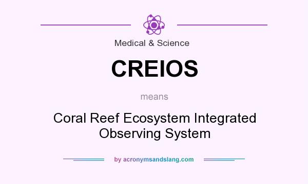 What does CREIOS mean? It stands for Coral Reef Ecosystem Integrated Observing System