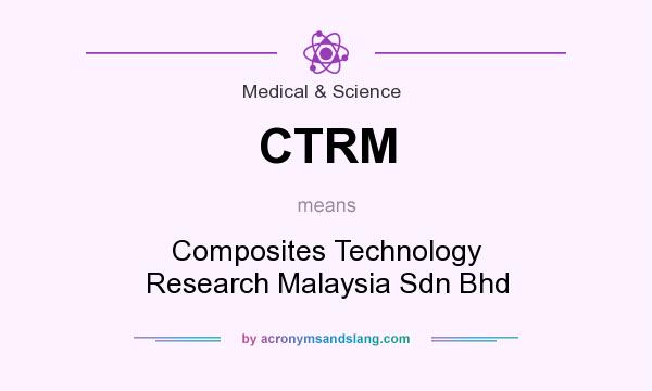 What does CTRM mean? It stands for Composites Technology Research Malaysia Sdn Bhd