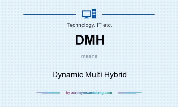 What does DMH mean? It stands for Dynamic Multi Hybrid