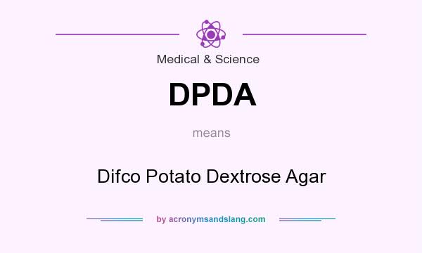 What does DPDA mean? It stands for Difco Potato Dextrose Agar