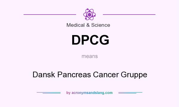 What does DPCG mean? It stands for Dansk Pancreas Cancer Gruppe