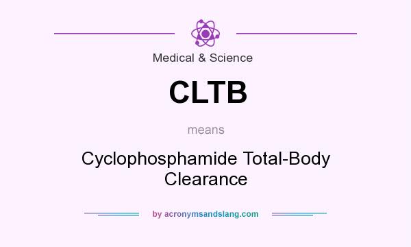 What does CLTB mean? It stands for Cyclophosphamide Total-Body Clearance