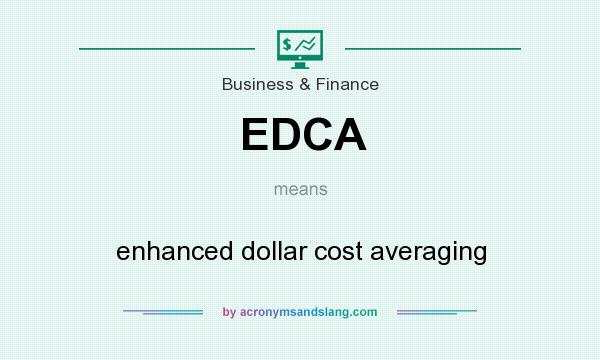 What does EDCA mean? It stands for enhanced dollar cost averaging