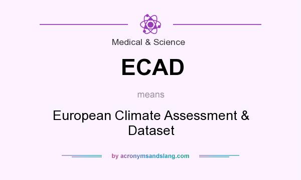 What does ECAD mean? It stands for European Climate Assessment & Dataset