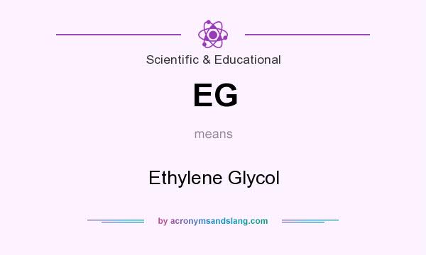 What does EG mean? It stands for Ethylene Glycol