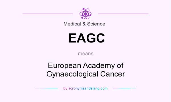 What does EAGC mean? It stands for European Academy of Gynaecological Cancer
