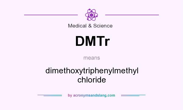 What does DMTr mean? It stands for dimethoxytriphenylmethyl chloride