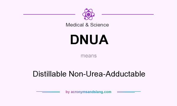 What does DNUA mean? It stands for Distillable Non-Urea-Adductable