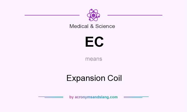 What does EC mean? It stands for Expansion Coil