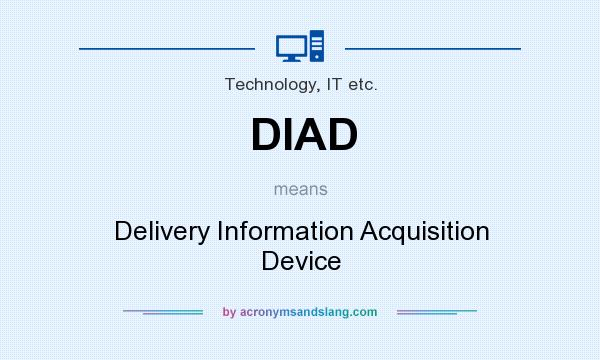 delivery information acquisition device diad