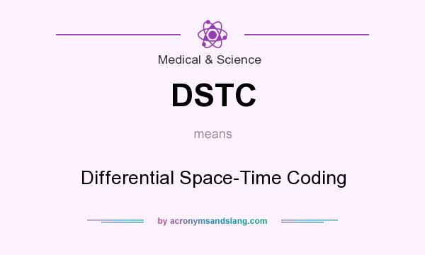 What does DSTC mean? It stands for Differential Space-Time Coding