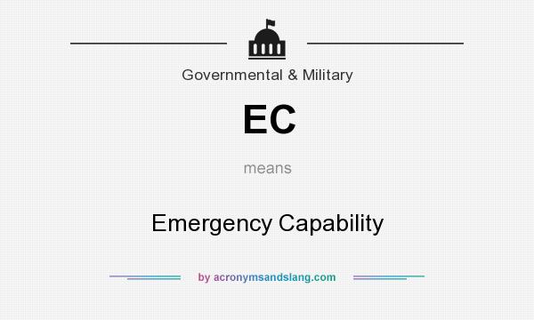 What does EC mean? It stands for Emergency Capability