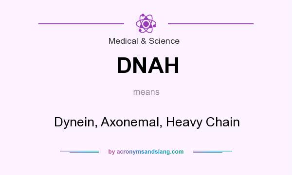 What does DNAH mean? It stands for Dynein, Axonemal, Heavy Chain