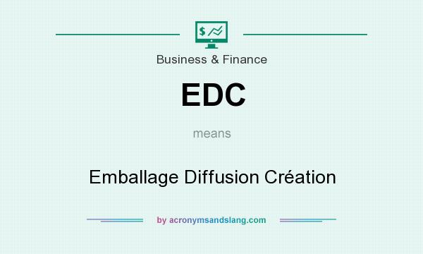 What does EDC mean? It stands for Emballage Diffusion Création