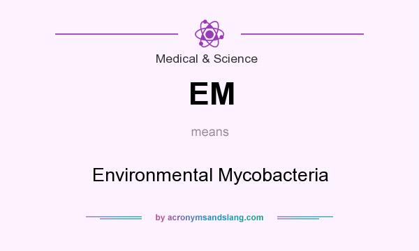 What does EM mean? It stands for Environmental Mycobacteria