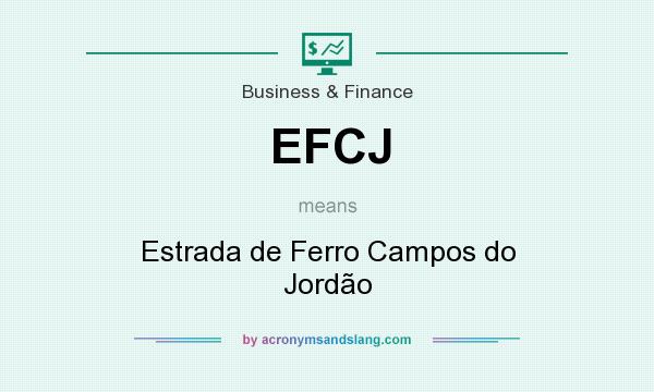 What does EFCJ mean? It stands for Estrada de Ferro Campos do Jordão