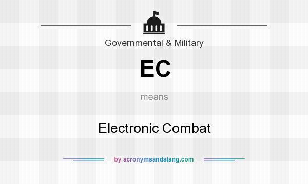 What does EC mean? It stands for Electronic Combat
