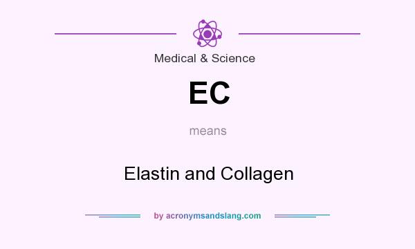 What does EC mean? It stands for Elastin and Collagen