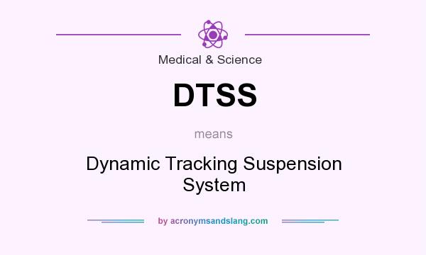 What does DTSS mean? It stands for Dynamic Tracking Suspension System