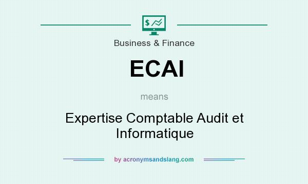 What does ECAI mean? It stands for Expertise Comptable Audit et Informatique