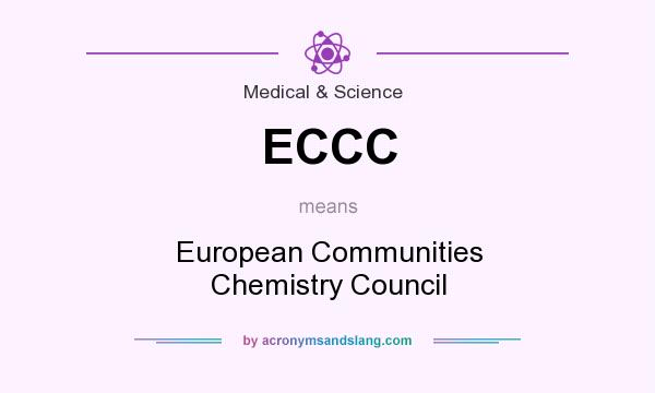 What does ECCC mean? It stands for European Communities Chemistry Council