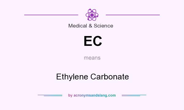 What does EC mean? It stands for Ethylene Carbonate
