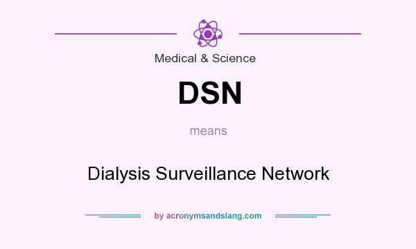 What does DSN mean? It stands for Dialysis Surveillance Network