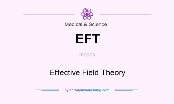 What does EFT mean? It stands for Effective Field Theory
