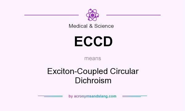 What does ECCD mean? It stands for Exciton-Coupled Circular Dichroism