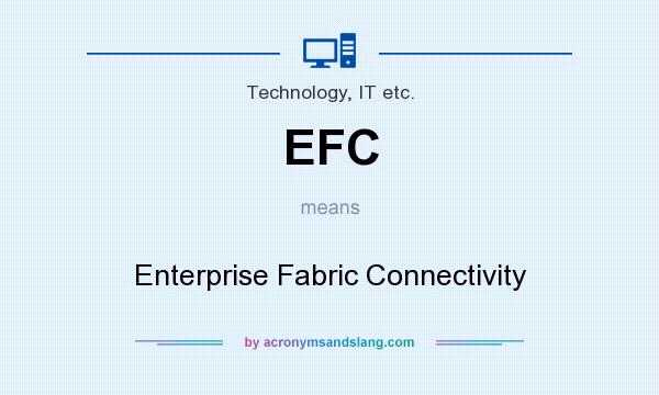 What does EFC mean? It stands for Enterprise Fabric Connectivity