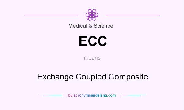 What does ECC mean? It stands for Exchange Coupled Composite