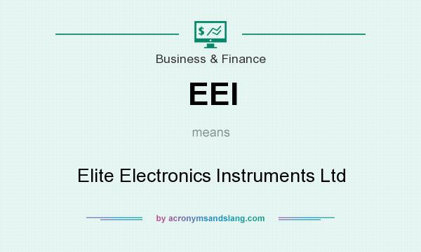 What does EEI mean? It stands for Elite Electronics Instruments Ltd