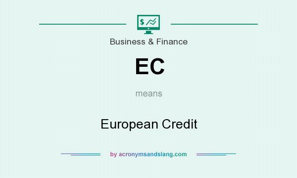 What does EC mean? It stands for European Credit