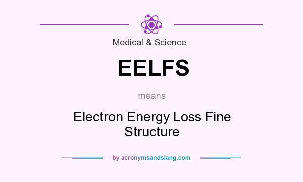 What does EELFS mean? It stands for Electron Energy Loss Fine Structure