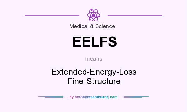 What does EELFS mean? It stands for Extended-Energy-Loss Fine-Structure