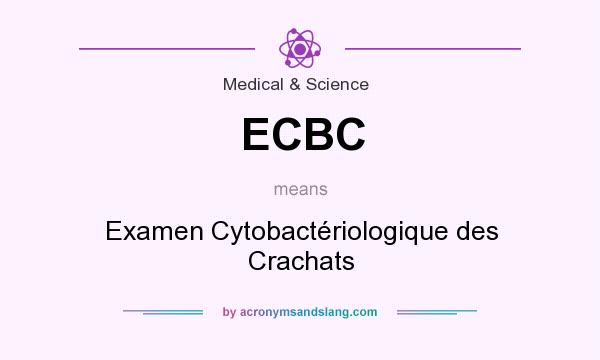 What does ECBC mean? It stands for Examen Cytobactériologique des Crachats