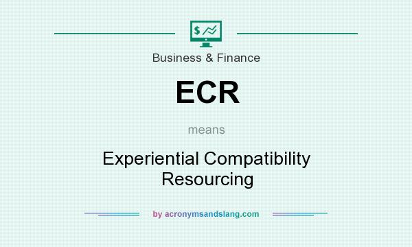 What does ECR mean? It stands for Experiential Compatibility Resourcing