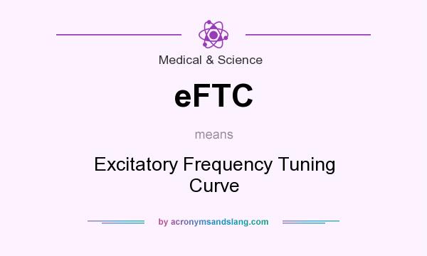 What does eFTC mean? It stands for Excitatory Frequency Tuning Curve