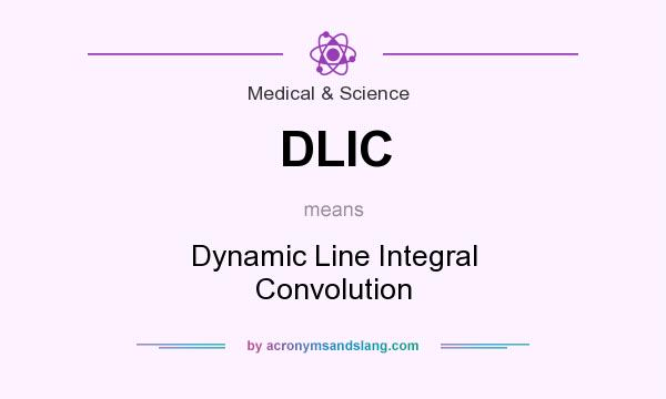 What does DLIC mean? It stands for Dynamic Line Integral Convolution