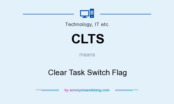 What does CLTS mean? It stands for Clear Task Switch Flag